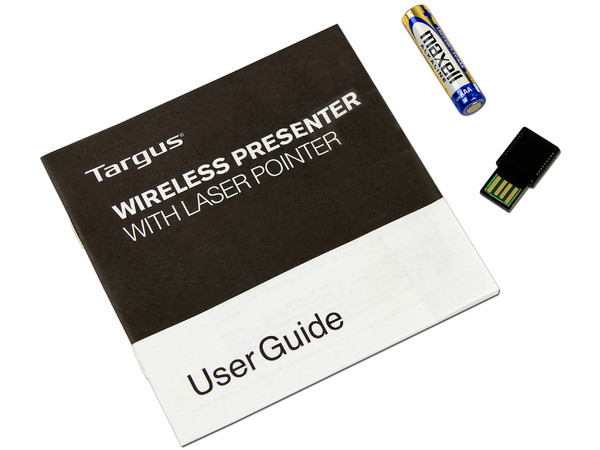 Presentador Inalámbrico Targus con puntero Láser, USB.