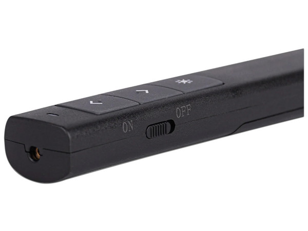 Apuntador Láser TechZone TZAPL03, Alcance hasta 50m, USB. Color Negro.