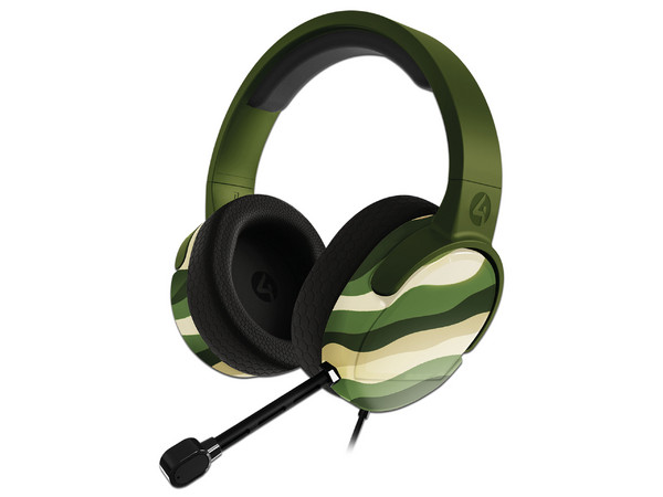 Audífonos Gamer 4Gamers XP-PANTHER-WF-B, Respuesta de Frecuencia 20hz - 20kHz, 3.5mm, Color Verde.