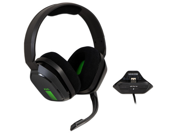 Audífonos con micrófono Astro A10 Plus + Mixamp M60 para Xbox One, Respuesta de frecuencia 20Hz-20000Hz, 3.5mm. Color Negro/Verde.