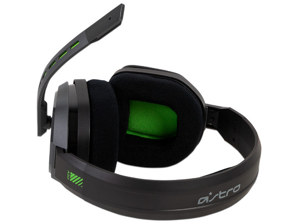 Audífonos con micrófono Astro A10 Plus + Mixamp M60 para Xbox One, Respuesta de frecuencia 20Hz-20000Hz, 3.5mm. Color Negro/Verde.