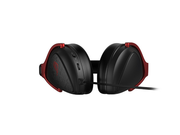 Audífonos Gamer Asus ROG Delta S Core, Sonido 7.1, Alámbricos, 1.5 Metros, Conector 3.5 mm, Color Negro/Rojo.