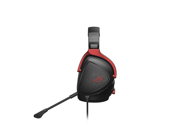 Audífonos Gamer Asus ROG Delta S Core, Sonido 7.1, Alámbricos, 1.5 Metros, Conector 3.5 mm, Color Negro/Rojo.
