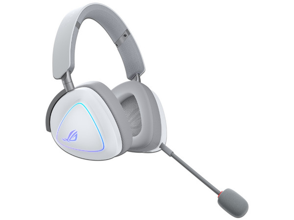 Audífonos Gamer Tipo Diadema ASUS ROG Delta II, Bluetooth, Receptor USB, Respuesta de Frecuencia 20Hz - 20KHz. Color Blanco.