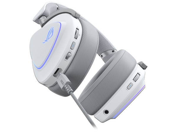 Audífonos Gamer Tipo Diadema ASUS ROG Delta II, Bluetooth, Receptor USB, Respuesta de Frecuencia 20Hz - 20KHz. Color Blanco.