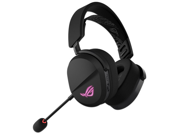 Diadema Gamer ASUS ROG Pelta, Inalámbrica, USB-C, 2.5 GHz, Compatible con Xbox, PC, PS5, Nintendo Switch, Color Negro.