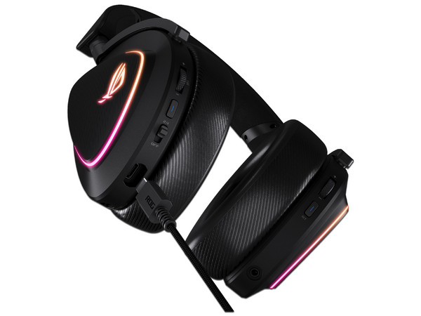 Audífonos Gamer Tipo Diadema ASUS ROG DELTA II, Respuesta de Frecuencia 20Hz - 20kHz, Bluetooth. Color Negro.
