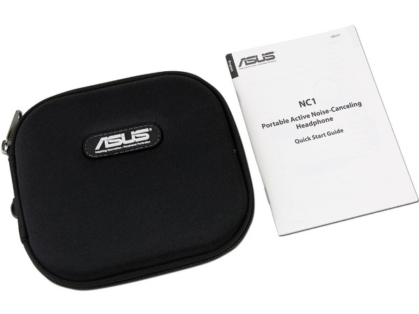 Audífonos Plegables Asus NC1 con Cancelación de Ruido y respuesta de frecuencia a 22,000Hz. Color Negro