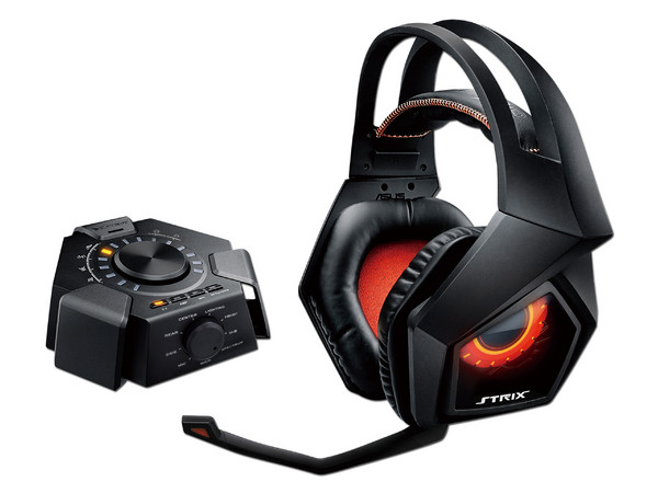 Audífonos con Micrófono ASUS STRIX 7.1 sonido envolvente, respuesta de frecuencia 20-20000 Hz, USB.
