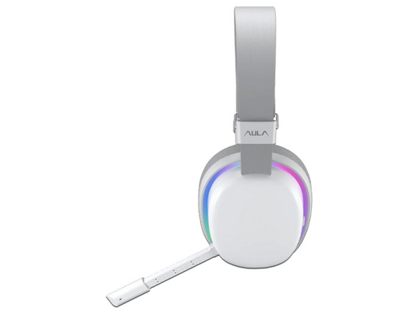 Audífonos Inalámbricos AULA G7, Respuesta de Frecuencia 20Hz - 20KHz, Bluetooth. Color Blanco.