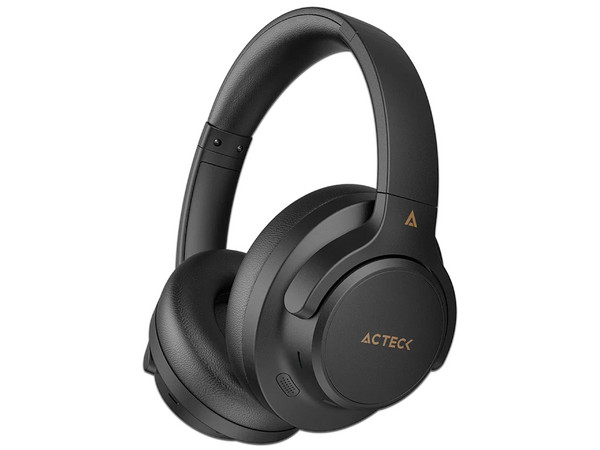 Audífonos Hype Epic HP750 Acteck Elite Series, Conexión Bluetooth, 3.5mm, Cancelación de ruido, Color Negro.