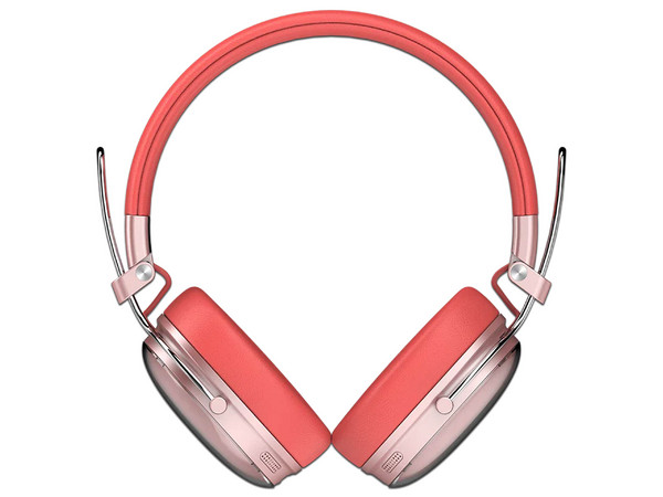 Audífonos Tipo Diadema Acteck Luxe Chic HP710, Respuesta de Frecuencia 20Hz - 20kHz, Bluetooth, Color Rojo.