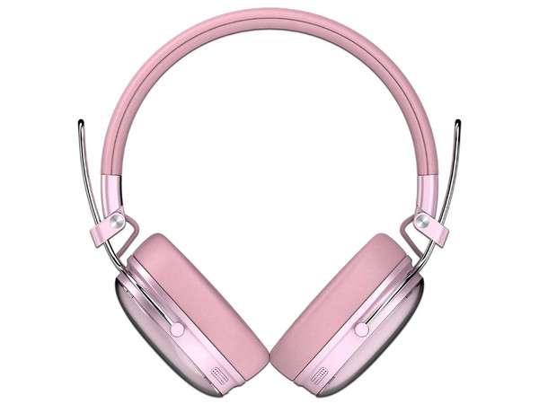 Audífonos Tipo Diadema Acteck Luxe Chic HP710, Respuesta de Frecuencia 20Hz - 20kHz, Bluetooth, Color Rosa.