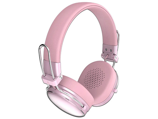 Audífonos Tipo Diadema Acteck Luxe Chic HP710, Respuesta de Frecuencia 20Hz - 20kHz, Bluetooth, Color Rosa.