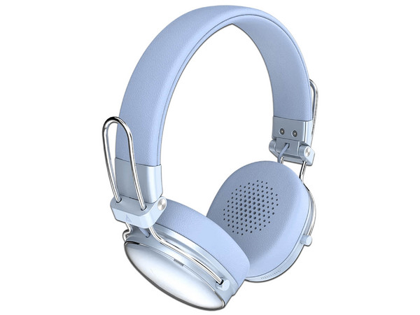 Audífonos Tipo Diadema Acteck Luxe Chic HP710, Respuesta de Frecuencia 20Hz - 20kHz, Bluetooth, Color Azul.