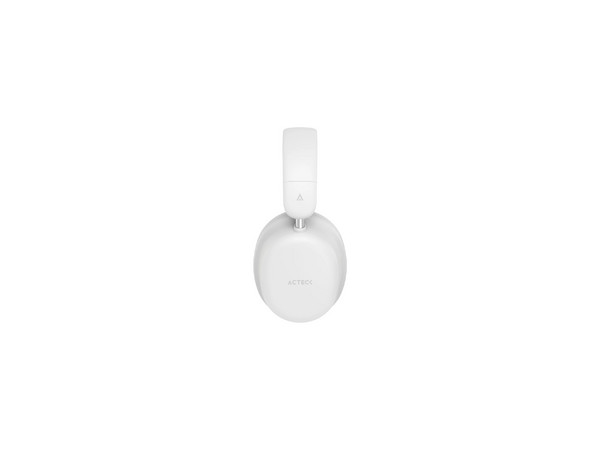 Audífonos, Acteck, Honour 2 Plus HP626, Inalámbricos, Auxiliar 3.5 mm, USB Tipo C, Micrófono, Color Blanco.