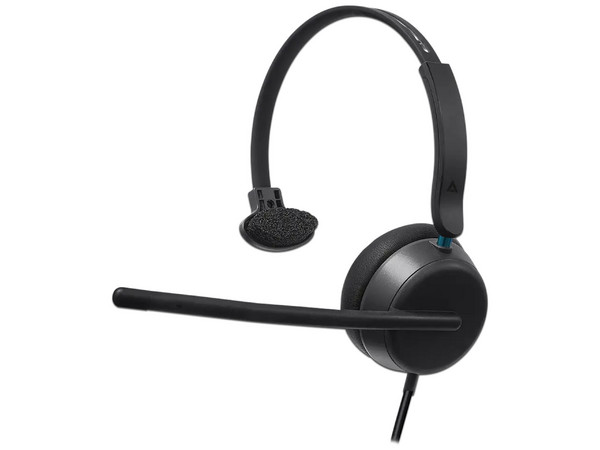 Audífonos Alámbricos Acteck Active Pro HC545, USB-A Macho, 1.8 m, 120 g, Color Negro, Material Plástico.