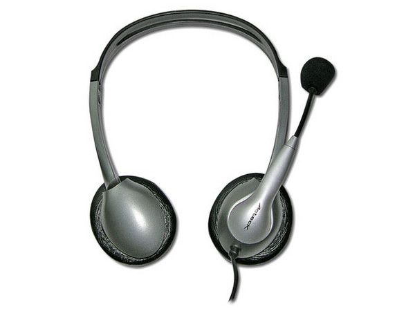 Audífonos Acteck Multimedia con Micrófono y Control de Volumen.