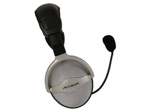 Audífonos Acteck Hi-Fi con Micrófono y Cancelación de Ruido.