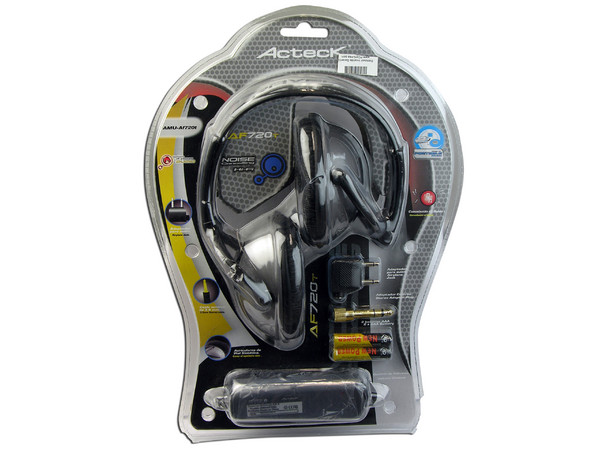 Audífonos Acteck Hi-Fi Traveler con Cancelación de Ruido.