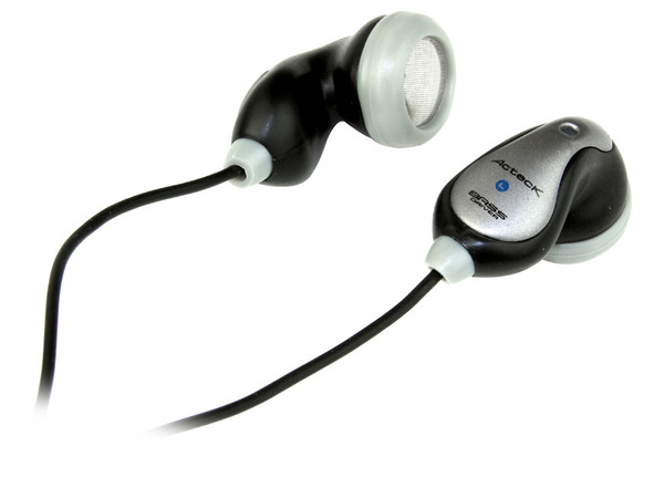 Audífonos Acteck Mega Bass para dispositivo móvil, cable de 1.5m, Color Negros