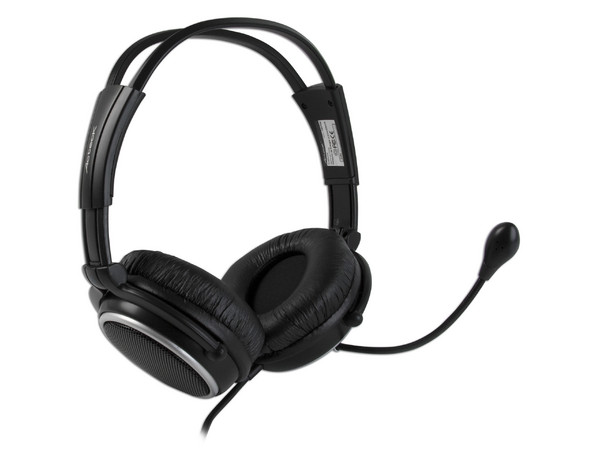 Audífonos Acteck Audition Dual con Micrófono