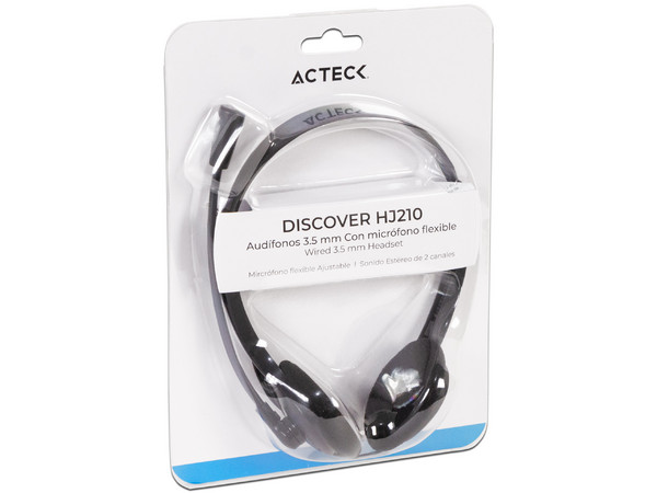 Audífonos Acteck AM370 Audition Basic con Micrófono.