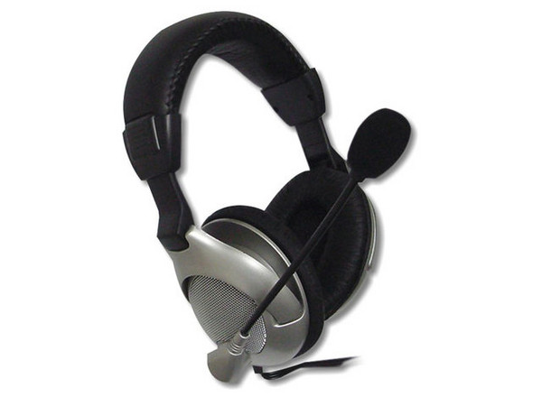 Auricular ALASKA para multimedia con microfono, control de volumen