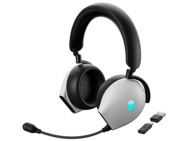 Audífonos Gamer Inalámbricos Alienware AW920H, Bluetooth, 3.5mm. Color Blanco.