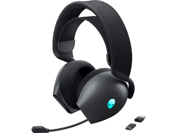 Audífonos Gamer con Micrófono Alienware Tri Mode AW725H, Respuesta de Frecuencia 20Hz - 40KHz, Bluetooth 5.3. Color Negro.
