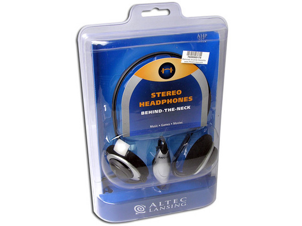 Audífonos Altec Lansing tipo Diadema con Control de Volumen.