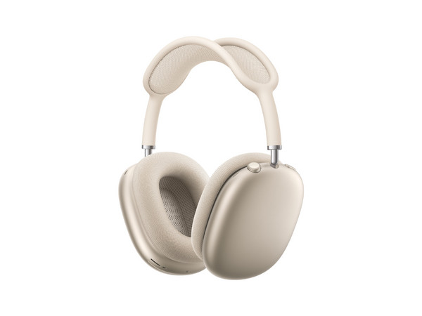 Audífonos Tipo Diadema Apple AirPods Max, Bluetooth, USB Tipo C. Color Starlight.