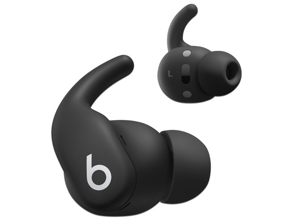 Audífonos Apple Powerbeats Fit ME2J4BE/A, Inalámbricos, Bluetooth, Cancelación de ruido, Color Negro Azabache.