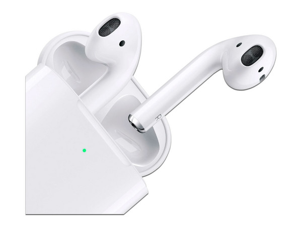 Audífonos Apple AirPods 2 Con estuche de Carga, Inalámbricos, Bluetooth.