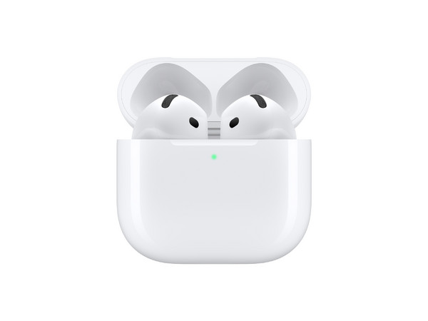 Audífonos Apple AirPods 4 con Estuche de Carga, Bluetooth, IP54. Color Blanco.