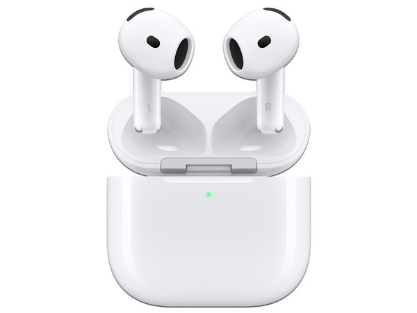 AirPods 4 con Estuche de Carga, Bluetooth, Cancelación Activa De Ruido, IP54.