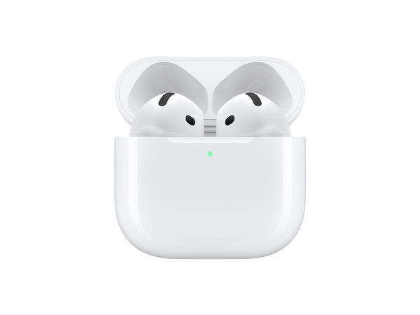 Audífonos Apple AirPods 4 con Estuche de Carga, Bluetooth, Cancelación Activa De Ruido, Color Blanco.