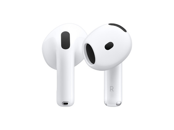 Audífonos Apple AirPods 4 con Estuche de Carga, Bluetooth, Cancelación Activa De Ruido, Color Blanco.