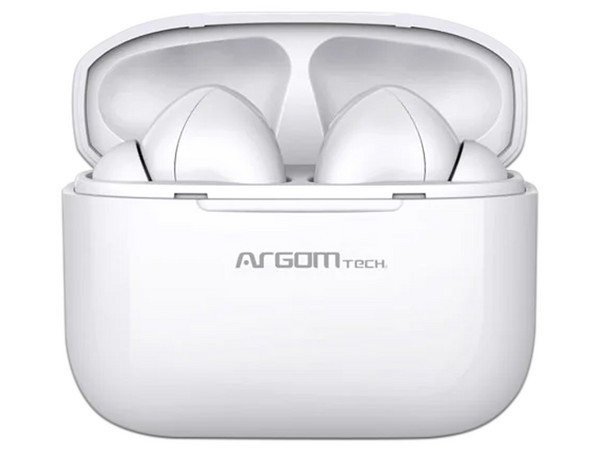 Audífonos Inalámbricos Argomtech Skeipods E70 con Estuche de carga, Bluetooth 5.1, Resistente al agua. Color Azul.