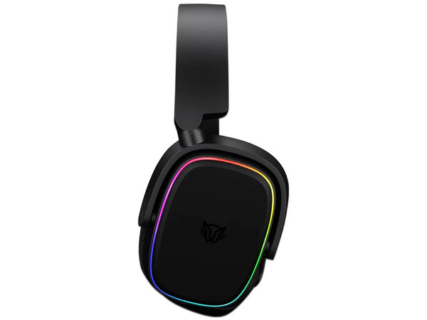 Audífonos Gamer Alámbricos/Inalámbricos Balam Rush AEON HS999, 2.4MHz, Bluetooth, 3.5mm, RGB. Color Negro.