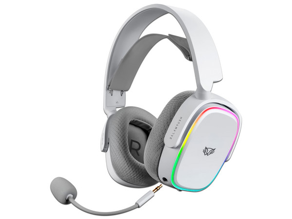 Audífonos Gamer Inalámbricos Balam Rush Aeon HS999, 7.1 canales, Bluetooth 5.0, 3.5mm. Color Blanco.
