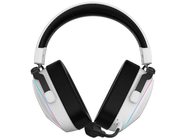 Audífonos Gamer Inalámbricos, Aeon 3, HS1000, Over Ear, Bluetooth V5.4, 2.4 MHz, Auxiliar, Bocinas De 50 mm, Micrófono Desmontable, Sonido 7.1, Compatibles Con PC, Dispositivos Móviles Y Consolas, Recargables, RGB, Color Legend Blanco.