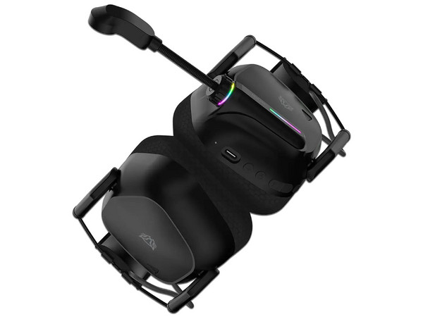 Audífonos Diadema Gamer Balam Rush, Pilot Pro HS808, Inalámbricos, Micrófono Integrado, Conexión Dual Bluetooth 5.0, USB, Color Negro.