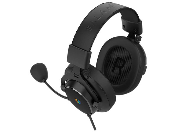 Audífonos Gamer Tipo Diadema Balam Rush Aviator Expert HA777, Respuesta de Frecuencia 20Hz - 20kHz, 3.5mm, USB. Color Negro.