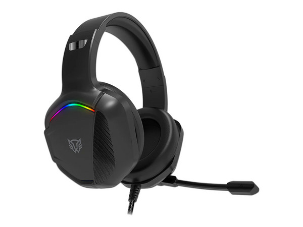 Audifonos Balam Rush Orphix II HS699 Azender, RGB, 3.5mm. Color Negro