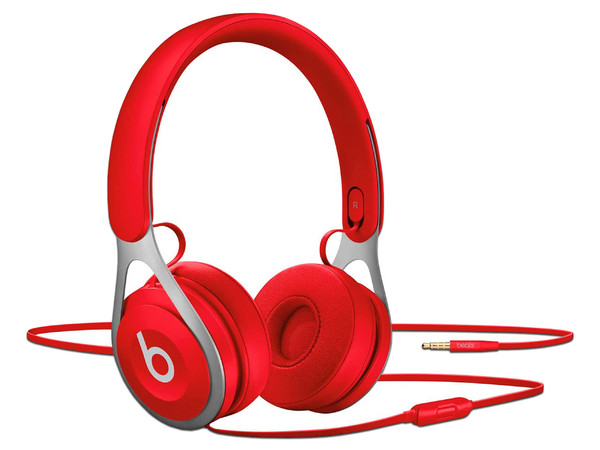 Beats by Dr.Dre Audifonos EP, Alambricos, respuesta 20Hz-2000Hz, 3.5mm, Color Rojo.