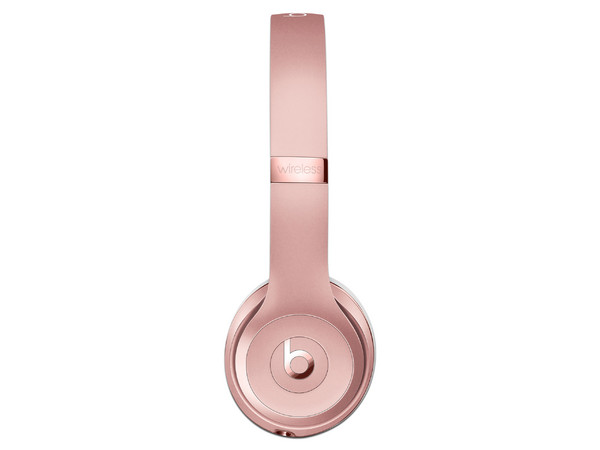 Audífonos tipo diadema Beats Solo3 Wireless, Bluetooth. Color Oro Rosa.