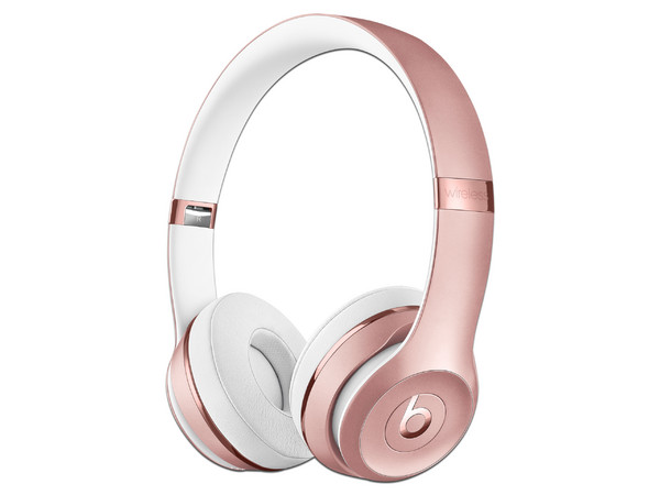 Audífonos tipo diadema Beats Solo3 Wireless, Bluetooth. Color Oro Rosa.