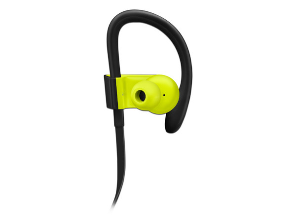 Audífonos con micrófono Beats Powerbeats3 Wireless, Bluetooth. Color negro/amarillo.