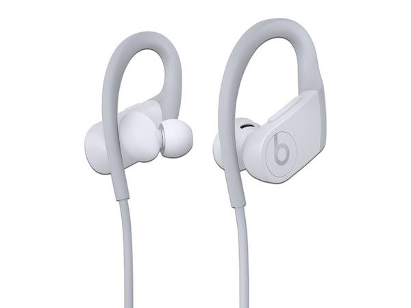 Audífonos inalámbricos Beats Powerbeats con micrófono, Bluetooth. Color Blanco.